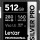 LEXAR SDcard 512GB Silver PRO SDXC UHS-II 512GB W 160MB/s R 280MB/s LSDSIPR512G-BNNNG